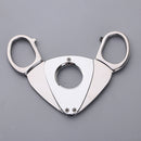 Mini Pocket Cigar Punch Cutting Cutter Steel Tobacco for Fathers Day Gift
