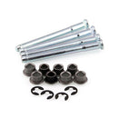 Door Hinge Pins Gasket Sintered Bushings Kit for Chevy S10 & GMC S15 1994 - 2004