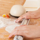 Stainless Steel Rolling Pin Metal*Rolling Pin for Bakers Cookie&Pastry Doug Jv3C