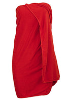 Microfiber Beach Bath Towels Travel Dry Towels Red D8H3