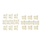 20x 6.3mm 3 Way+4 Way Pin Car Male Female Locking Connectors Plug Socket Auto