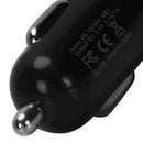 2.1 Ah Dual USB Blu-ray car charger Aluminum Alloy Car Charger 2.5 * 2.5 *