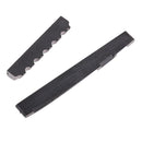 2pcs/Pack Acoustic Folk Guitar Replaceable POM Plastic Lock Nuts Black