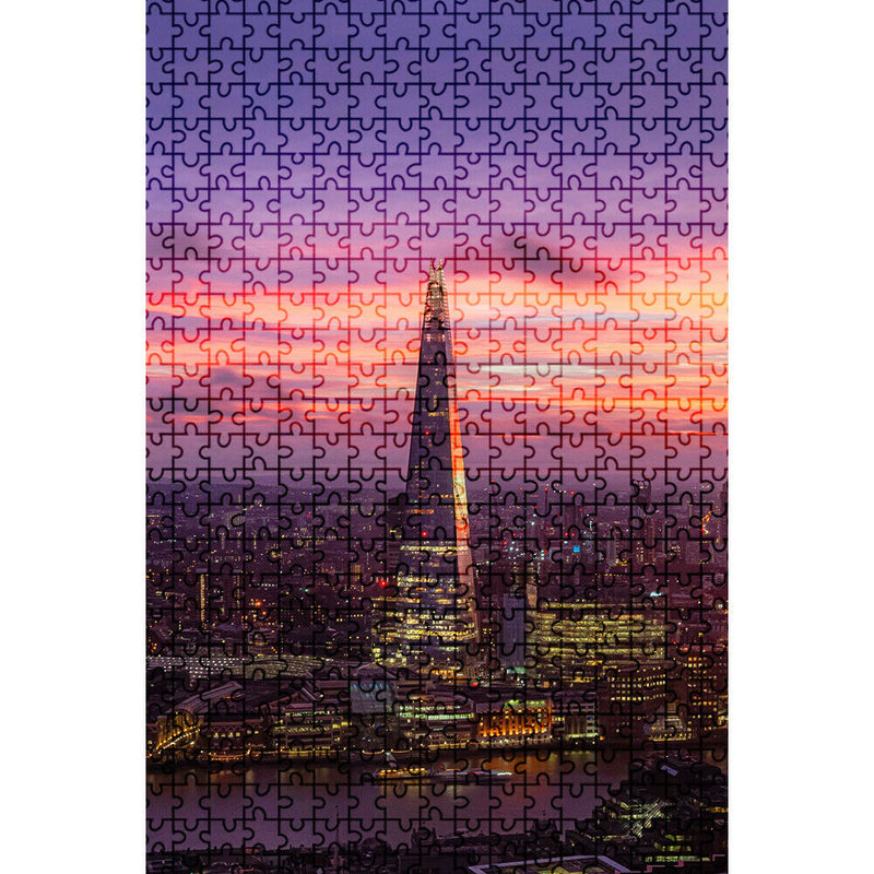 1000 Pieces Paper Jigsaw Puzzles The Shard Assembling Picture Craft 75X50cm