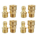 4pairs Brass Release Coupler Pressure Washer