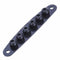 1 Pcs Electric Guitar Bridge String Thru Body Ferrules Bushing Plate - Blac