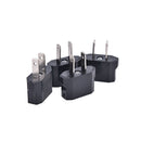 4PCS EU Euro Europe to US USA Power Jack Wall Plug Converter Travel Adapter ME