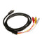 HDMI Male to 3 RCA AV Audio Video Cable Cord for TV HDTV DVD 1080p 5FT
