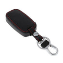 Car Remote 3 Button Key Leather Cover For KIA Ceed KX5 Rio Sportage QL Waxed