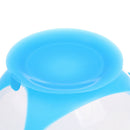 Non Spill Feeding Toddlers Suction Bowl 6pcs Tableware Set with Spoon Fork