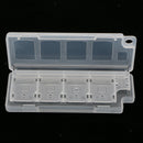 2 Pcs Game Card Holder Storage Box For  Switch White Wear Resistant