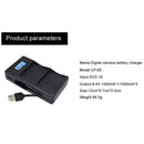 Lp-E6 Battery Charger Lcd Dual Charger For Eos 5Ds R 5D Mark Ii 5D Mark Iii N7C4