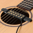 12Hole Sound Pickup Microphone Wire Amplifier Speaker for Acoustic Guitar ME