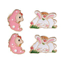 4x Animal Pin Enamel Brooch Badge Jewelry Clip Lapel Corsage Jacket Bag Gift