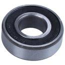 2Pcs 6202RS 15mm Inner 35mm Outer Single Row Deep Groove Ball Bearing C2R7