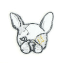 dog iron on patch sewing on embroidered applique badges clothes stickers-ME