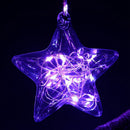 Hemp Rope Night Light Bedside Table Lamp Star Shaped Design Desk Light Lamp