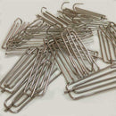 Galvanised Metal Curtain Tape Deep Clip Pinch Pleat Prong Hanging Goblet h EID