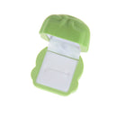 1PC Cute Velvet Frog Jewllery Ring Gift Box Earrings Necklace Storage C xdTOCA