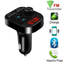 Car Bluetooth 5.0 Receiver FM Transmitter Dual USB Lighter Charger Ciga Car R1N1