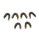 Set of 12 Pieces Rope Nocks Archery Bow String Buckle Clip Nocking Point, 5 X 5