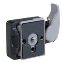 Black Camera 323 Quick Release Adapter with Manfrotto 200PL-14 Compat Plate hv2n