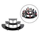 3 Tier Acrylic Display Stand for Cupcake, Action Figures, Perfume, Spice Jar