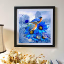 2 Birds 5D DIY Round Diamond Painting Embroidery Needlework Cross Stitch