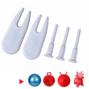 5pcs Fitness Exercise Sport Inflatable Yoga Ball Air Stopper Plug Puller Pump