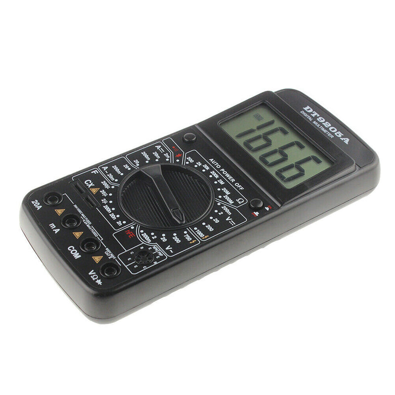 DT9205A Digital AC/DC Electric Handheld Ammeter Resistance Capacitance Test