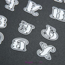 Alphabet Letter A-Z Metal Cutting Dies Stencil DIY Scrapbooking Paper Craft