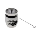 Dad Forever in My Heart Cremation Urn Pendant For Necklace With Funnel Kit