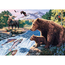 5D DIY Full Drill Diamond Painting Animals World Cross Stitch Embroidery