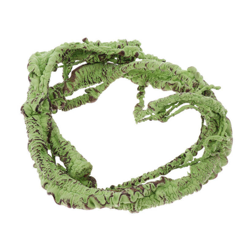 Reptile Terrarium Green Ivy Vines Vivarium Ornament Artificial Plant Decor