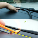 1.6m edge seal strip center console windshield baffle