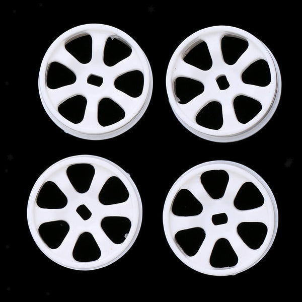4pcs White Wheel Rim for WLtoys K969 K989 P929 1/28 RC  Car Replacement