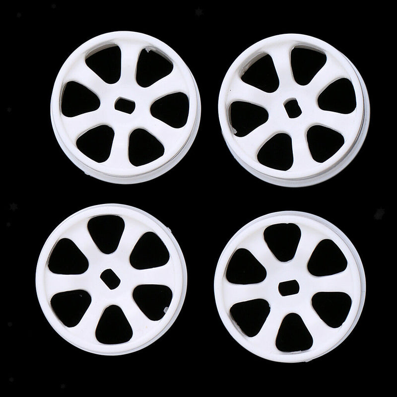 4pcs White Wheel Rim for WLtoys K969 K989 P929 1/28 RC  Car Replacement