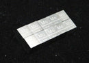 99.9% High Purity Molybdenum Metal MO 10.5g Carved Element Periodic Table 10mm