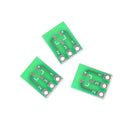 10pcs Double-Side SMD SOT23-3 to DIP SIP3 Adapter PCB Board DIY Converter ï¼D