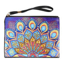 DIY Mandala Special Shaped Diamond Painting Wristlet Clutch Women Wallet