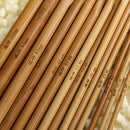 14 Sizes Afghan Carbonized Bamboo Crochet Hooks 3.0-10.0mm