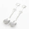 1Set Sweet Love Tea Coffee Stainless Steel Spoon Bridal Wedding Party Favor M&