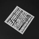 Bamboo Plastic Cake Stencils Template Buttercream Spray Mold Mould DIY Tool
