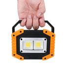 Spotlight Work Light Rechargeable Portable COB LED Outdoor Emergency Lamp