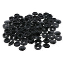 50Pcs Plastic Hinged Screw Cover Fold Cap Button For Furniture Decorative Cover