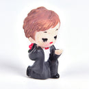 2pcs/Set Romantic Propose Marriage Lovers Micro Landscape PVC Decoration Do&+