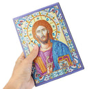 DIY Special Shaped Diamond Painting Religion 50 Pages A5 Office Notebook