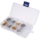 150pcs Male and Female Car Spade Connector Splice Crimp Wire Terminals Tsp