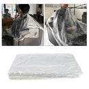 100Pcs Disposable Hair Cutting Cape Salon Gown Barber Capes Hairdressing