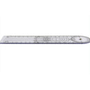 Userful Multi-Ruler Goniometer Angle Medical Spinal Ruler Professional BX